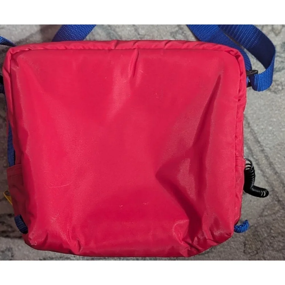 Red Vintage Igloo Soft-Sided Insulated Lunch Cooler Box Bag Primary Colors